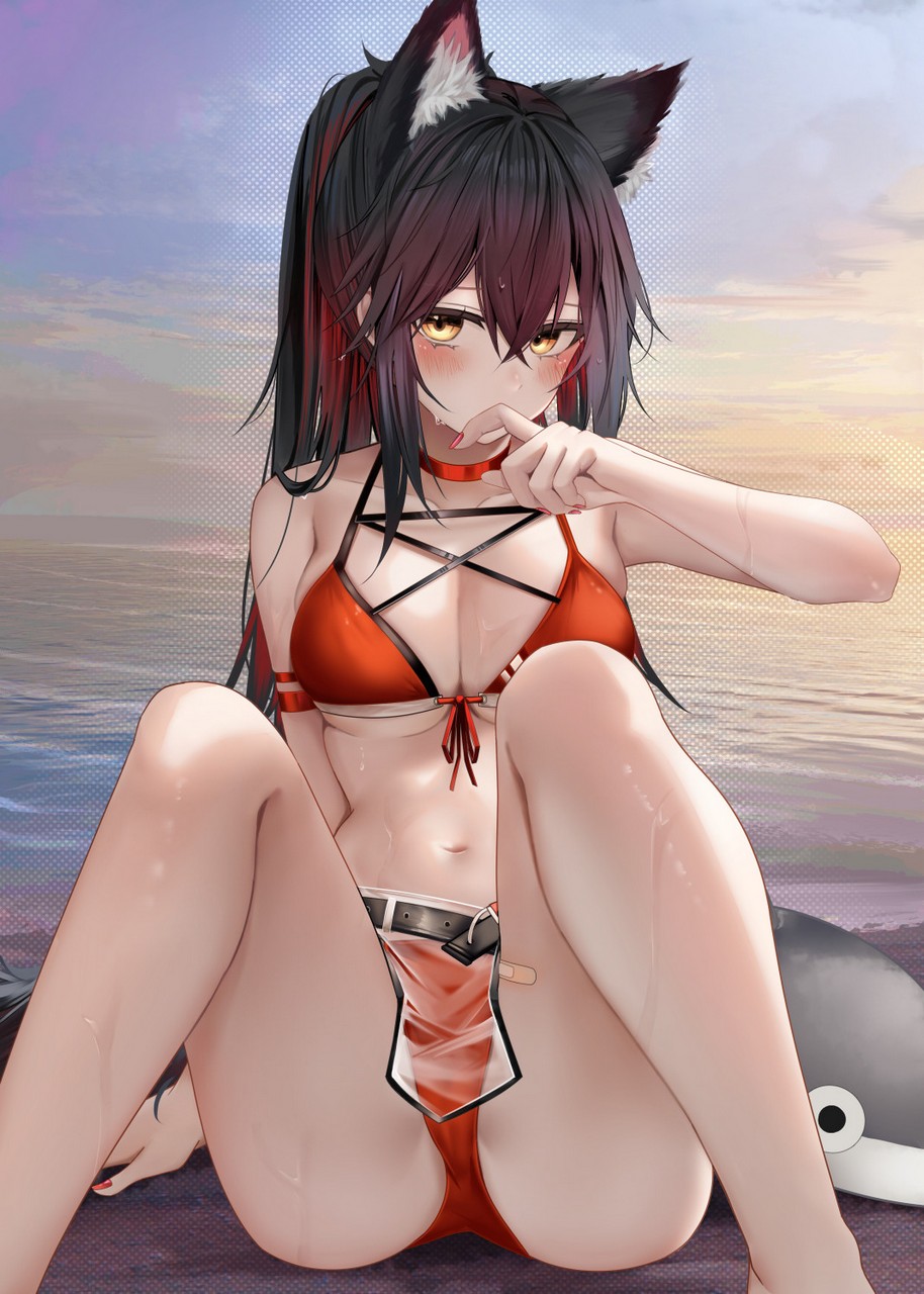 Swimsuit Texas Arknights Thighdeolog