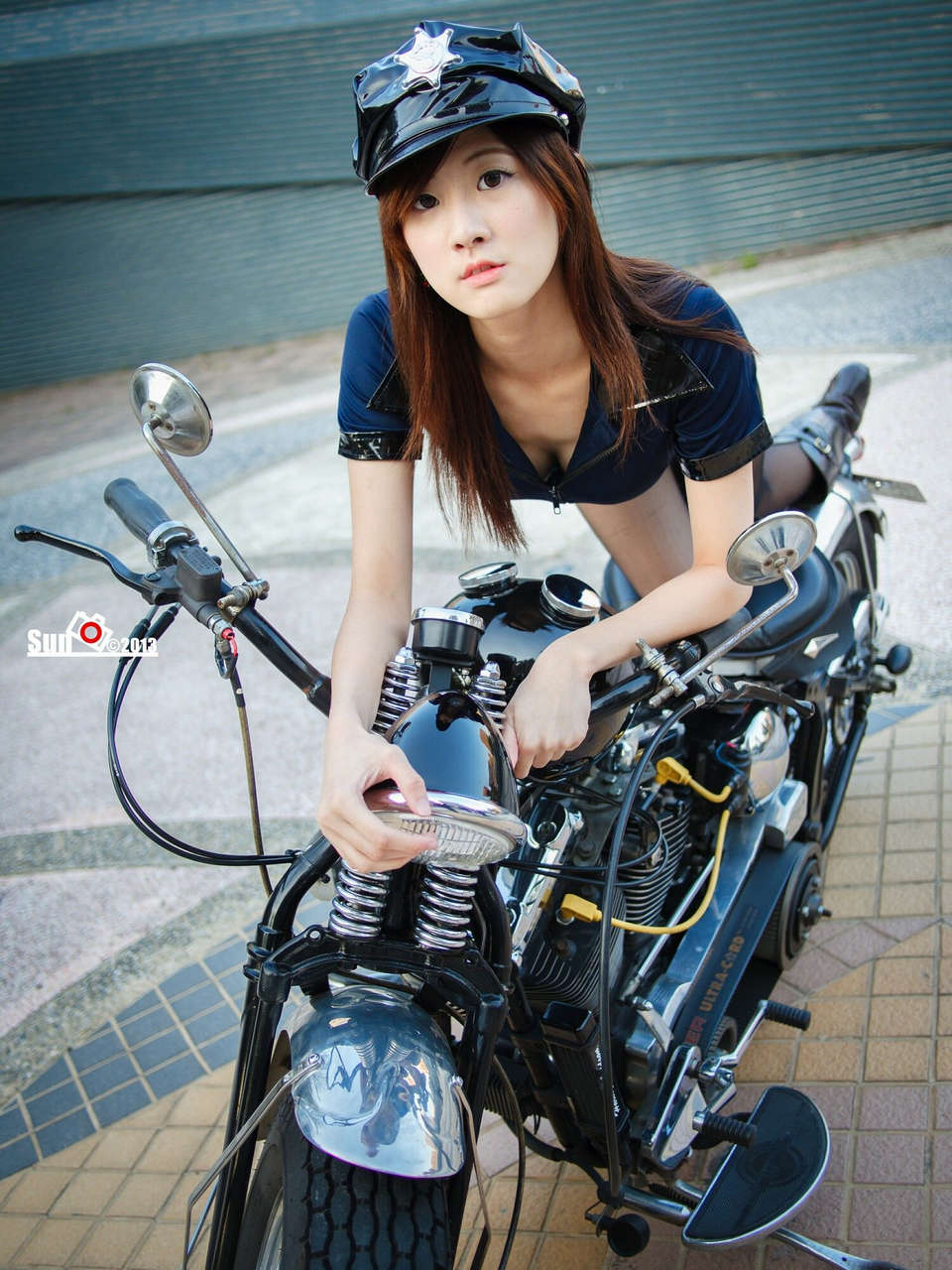 Taiwan Goddess Lin Maki Rai Woman Police Y Ku Photo Collection