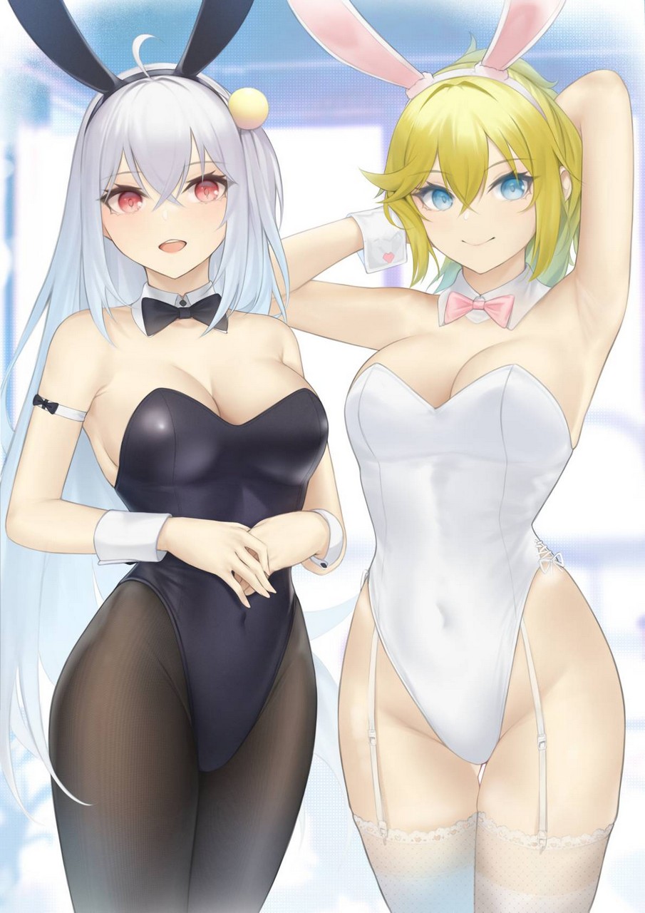 Two Bunny Girls Thighdeolog