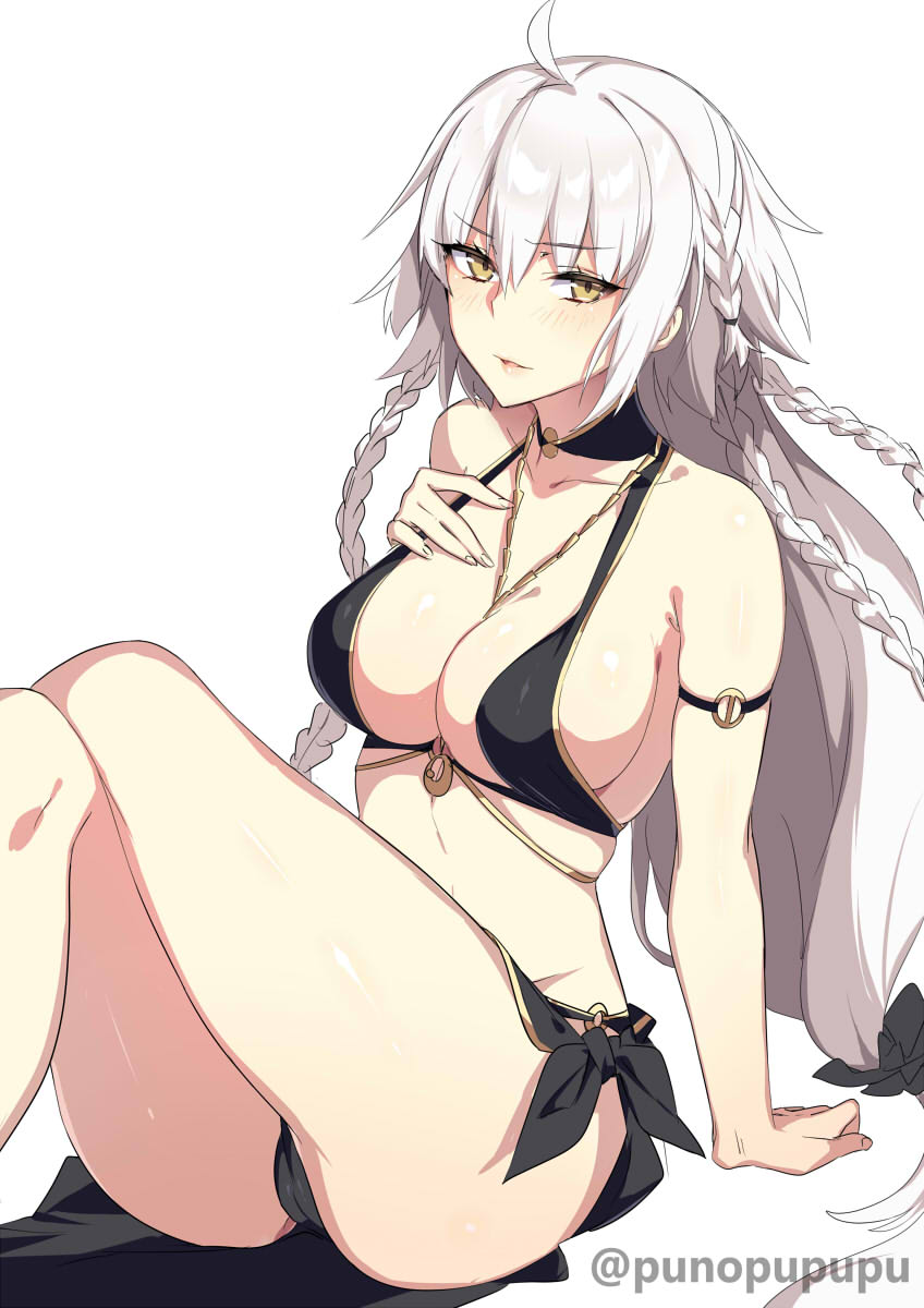 Warm Welcome Jeanne Alter Fate Grand Order Thighdeolog